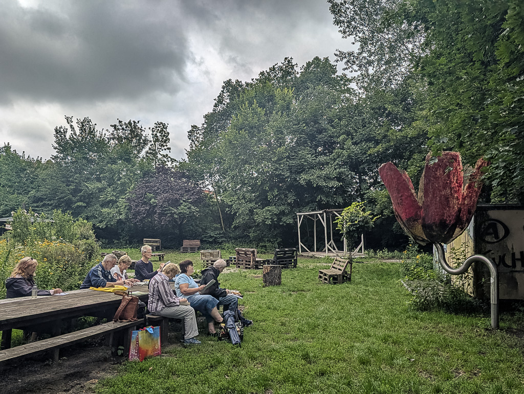20250724 ZeichnenImKiez Kaisersteg 2