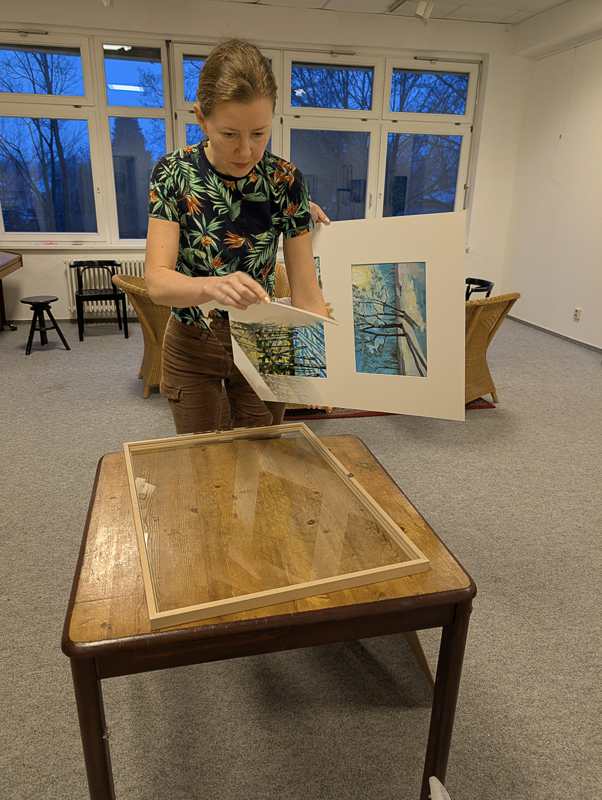 20260213 Elena Lauf Ausstellungsaufbau 4