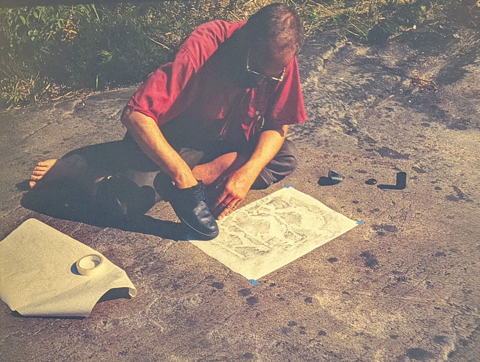 20260317 Diavortrag Werner Laube   Karelien Felsenbilder 12