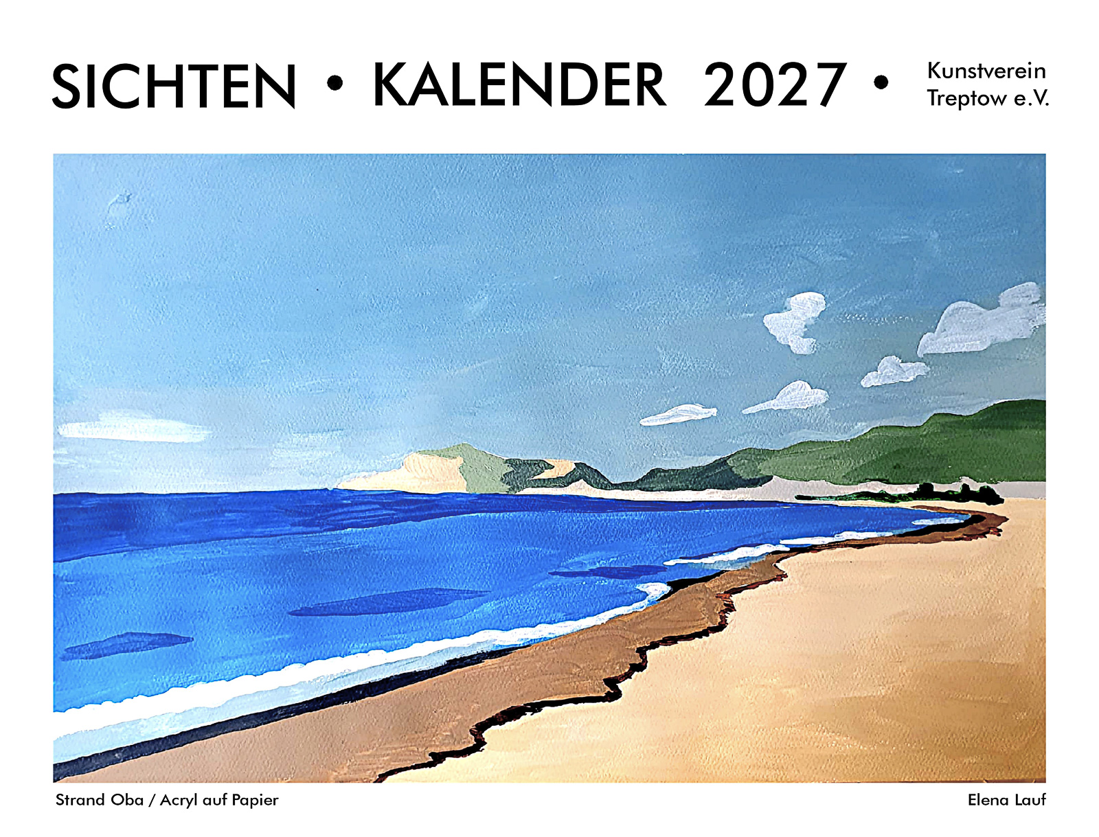 00   Kalender 2027   Kunstsichten