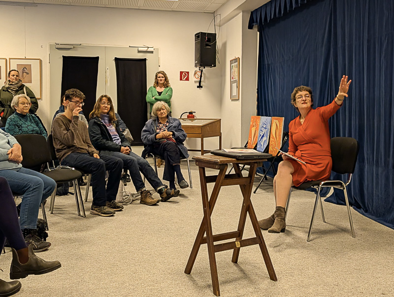 20251101 Anni Kaufhold Vernissage Das Tier in Poesie und Kunst 3