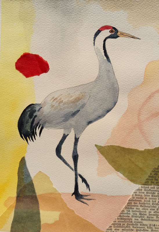 Anni Kaufhold   Kranich