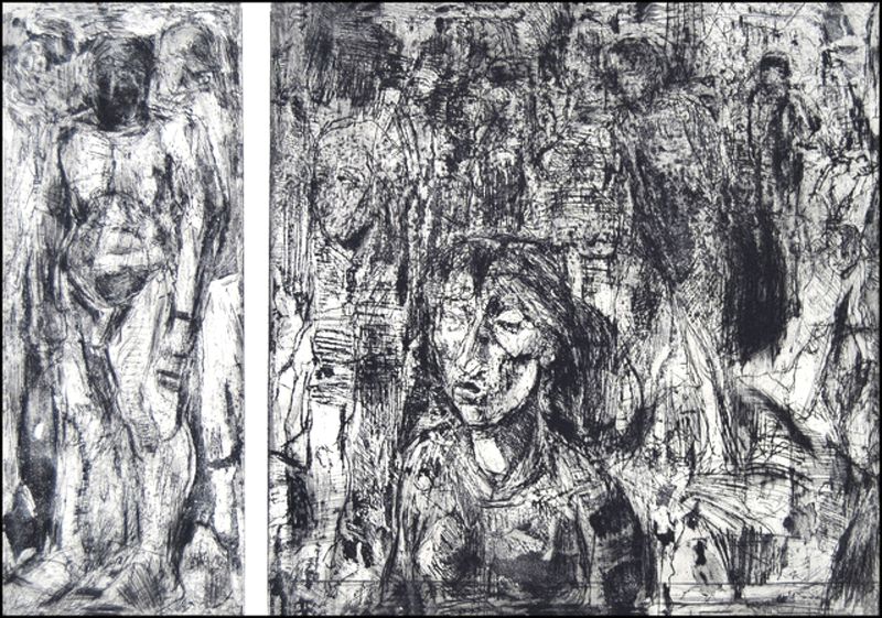 Dyptichon für Ehrenburg   Jürgen Schnelle