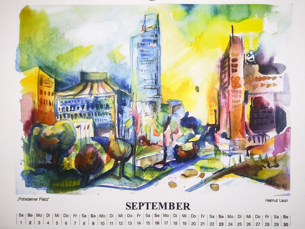 09 September Kalender 2012