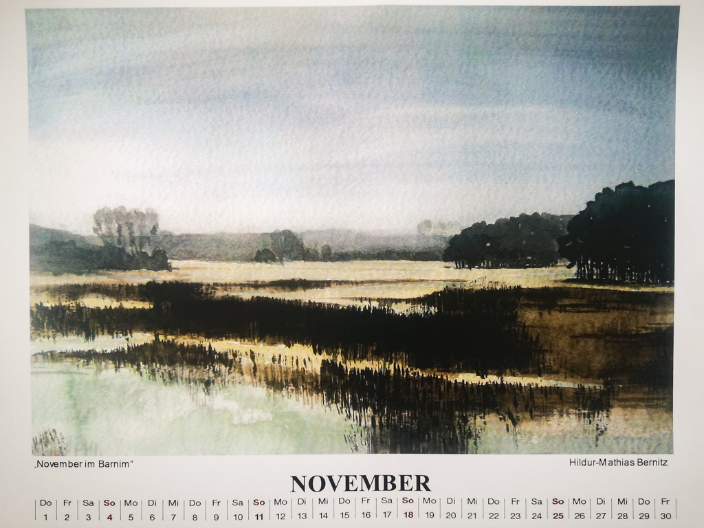 11 November Kalender 2012